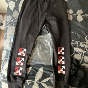Off white joggers